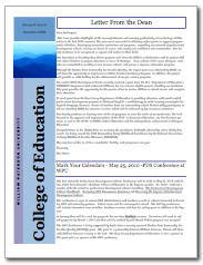 Newsletter Cover