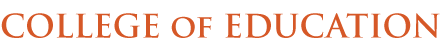 College of Education header
