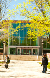 Exterior of University Commons