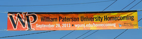 homecoming banner