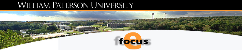 William Paterson University efocus online newsletter