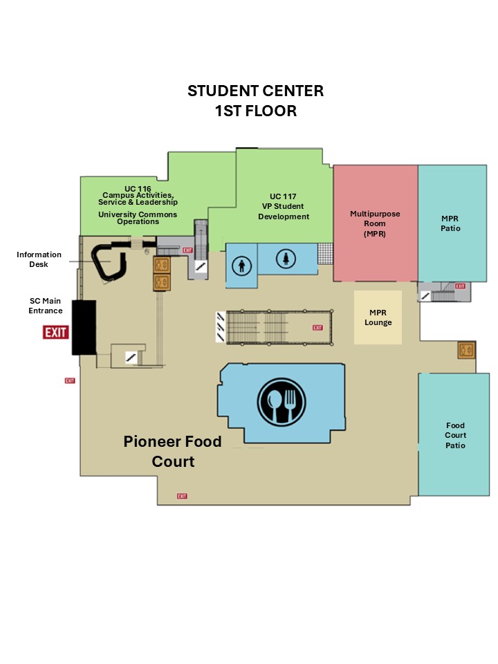 UC Building Map | William Paterson University