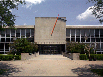 “Neon for William Paterson College", Ben Shahn Exterior 