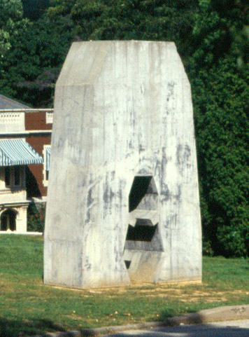 Tom Bills’ sculpture “Boat House”