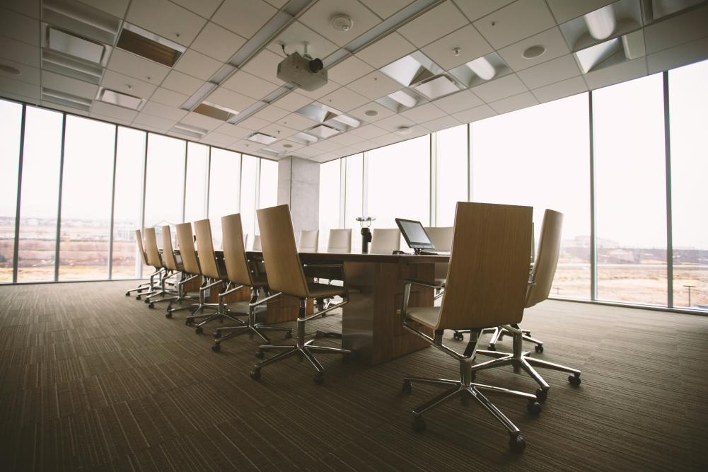 Office Boardroom Stock Image