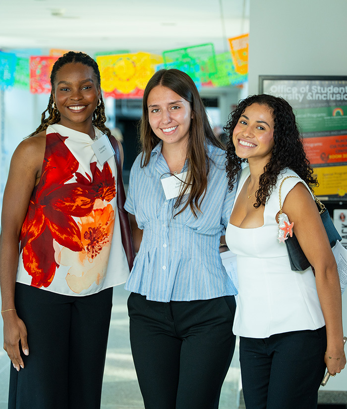 Honors College alumna Chiamaka Anyanwu at the anniversary celebration