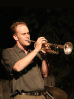 Trumpeter Scott Wendholt with the William Paterson University Jazz Orchestra, directed by Mitch Butler