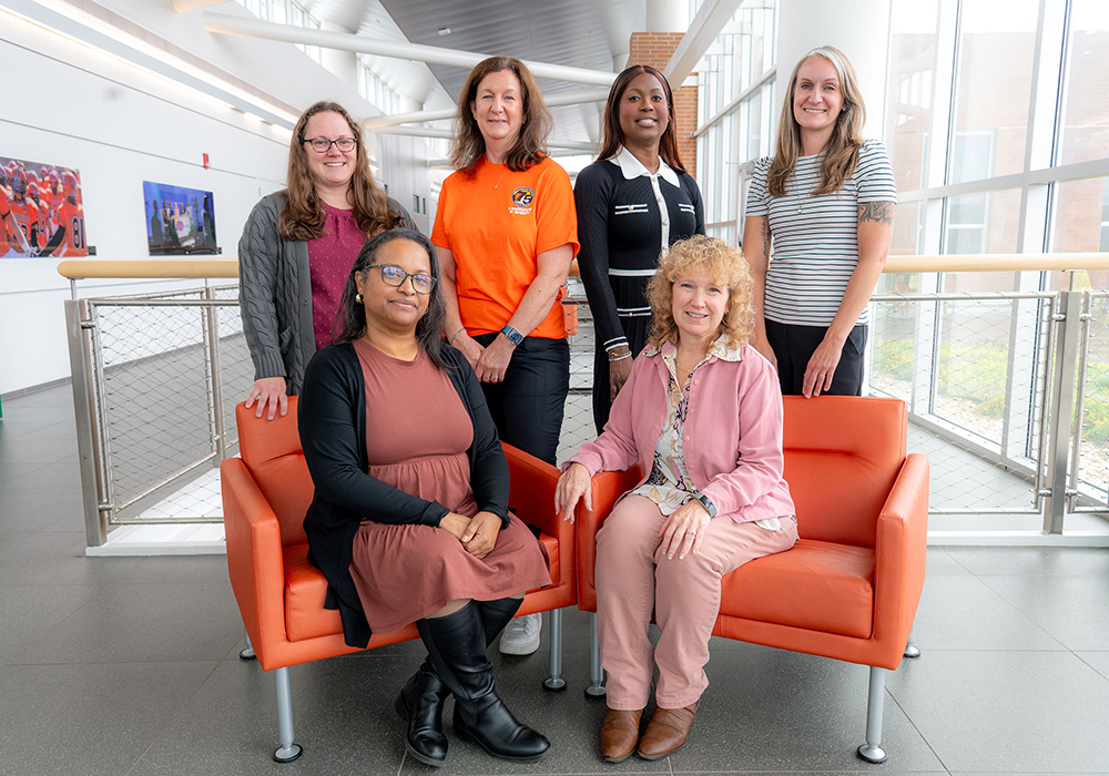 Members of the Hunger-Free Task Force recognized with the Community Impact Pioneer Award.