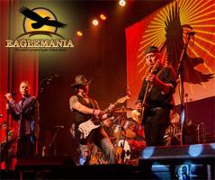 Blue Raven Entertainment presents<br>Eaglemania<br>The Worlds Greatest<i> Eagles</i> Tribute Band