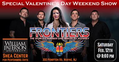 WP Presents!<br>Frontiers – The Ultimate Journey Tribute Band<br>Valentine’s Day Weekend Special Event