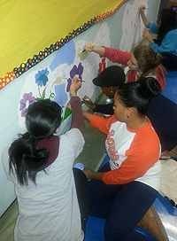 Student volunteers