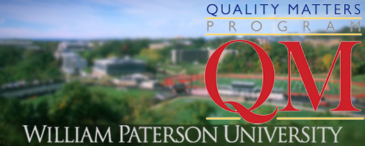 Quality Matters at William Paterson University