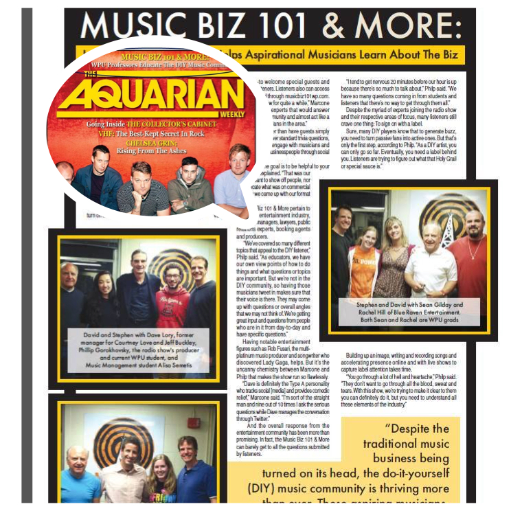 Aquarian Magazine Article