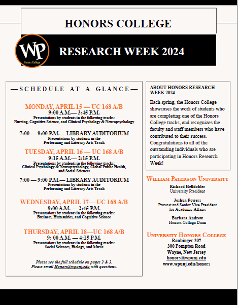 Honors College | William Paterson University