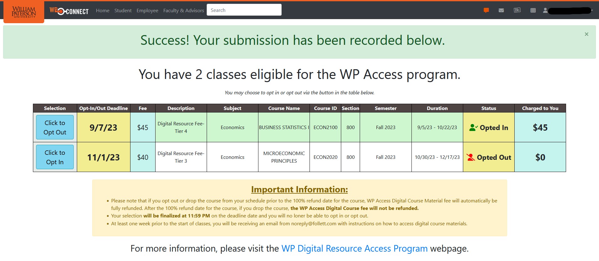 WP Digital Access Program