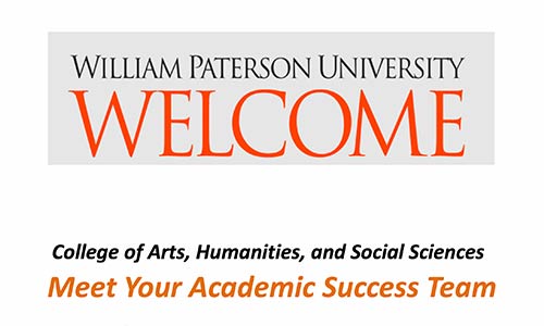 College of Arts, Humanities & Social Services-Meet Your Academic Success Team