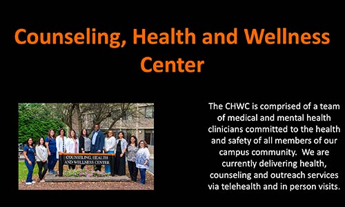 Counseling, Health & Wellness-Services & Requirements